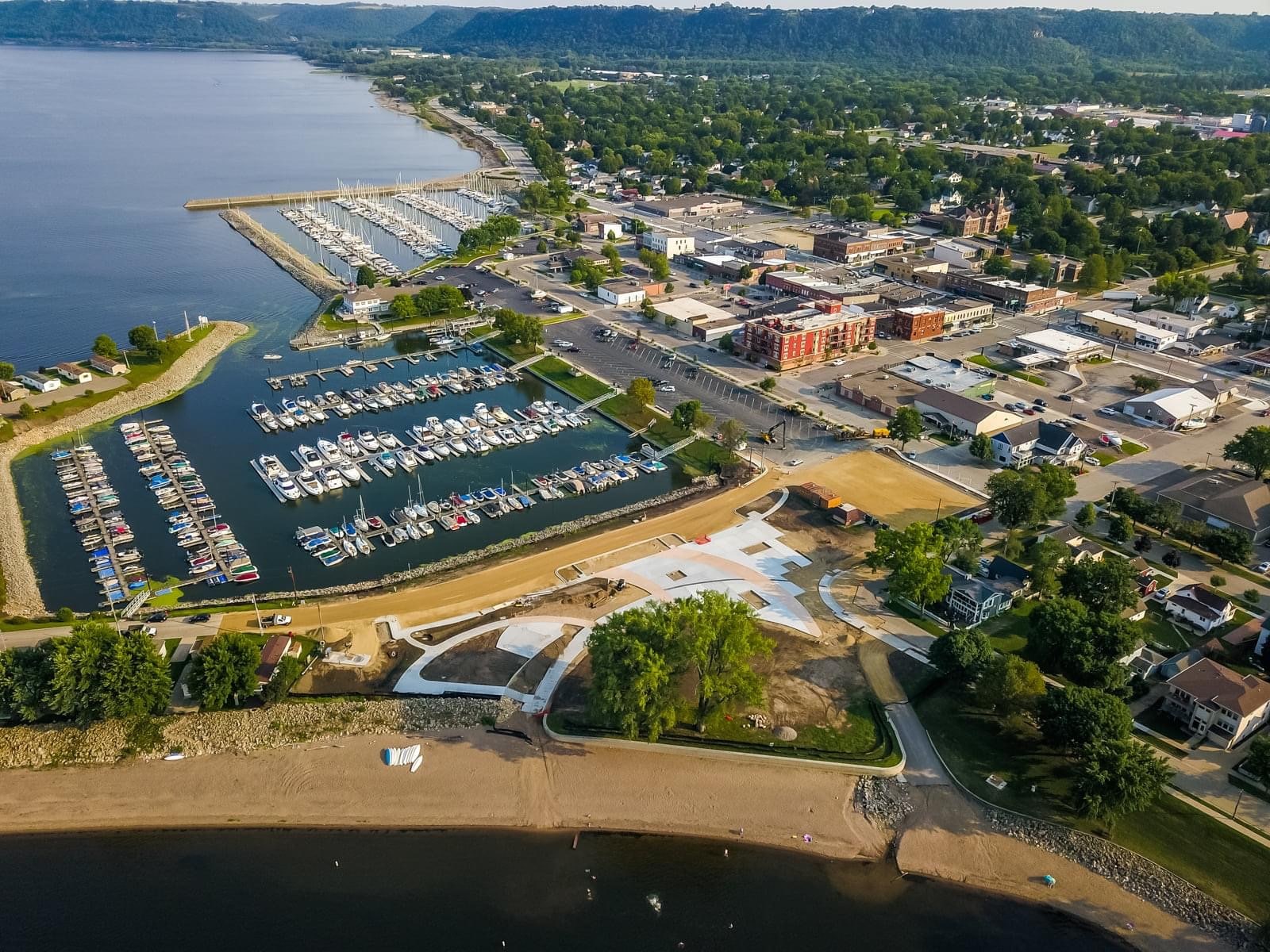 Lake City MN Aerial View